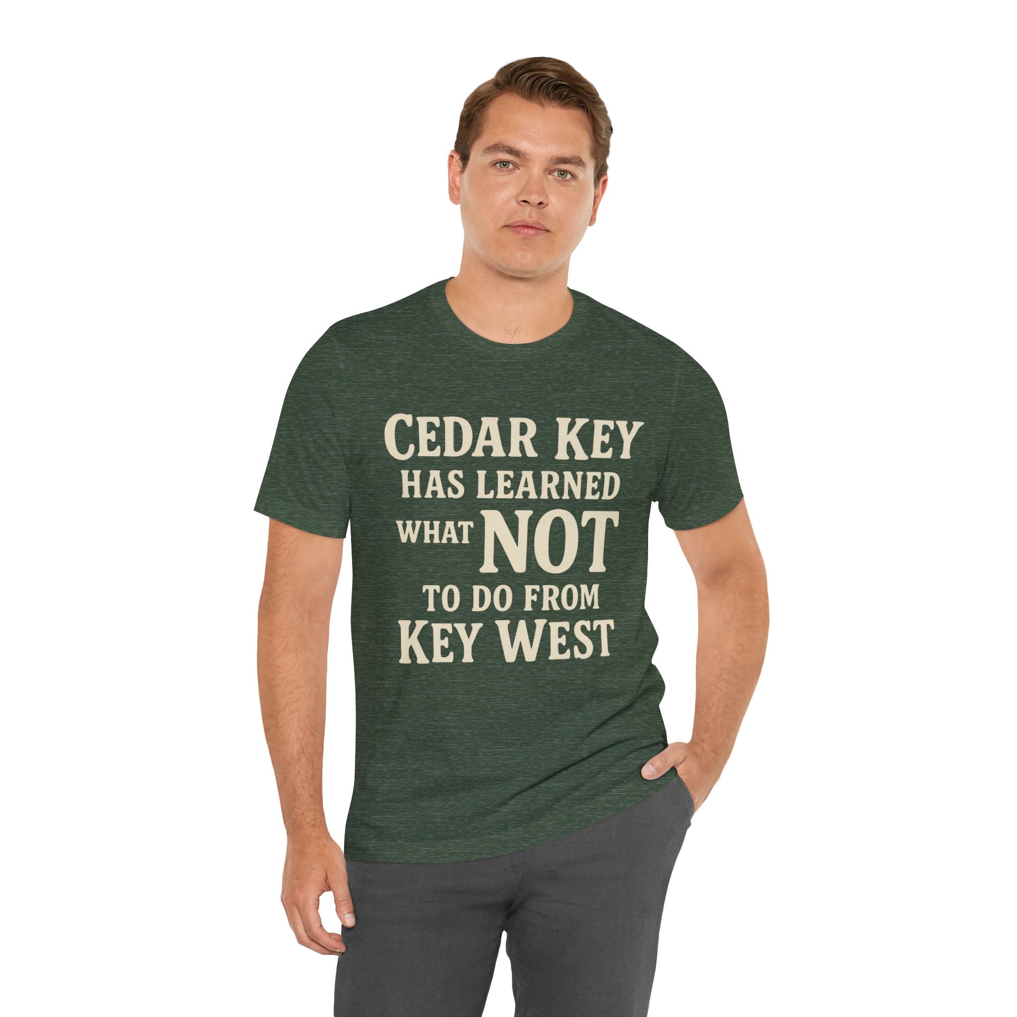 Cedar Key vs Key West T-Shirt