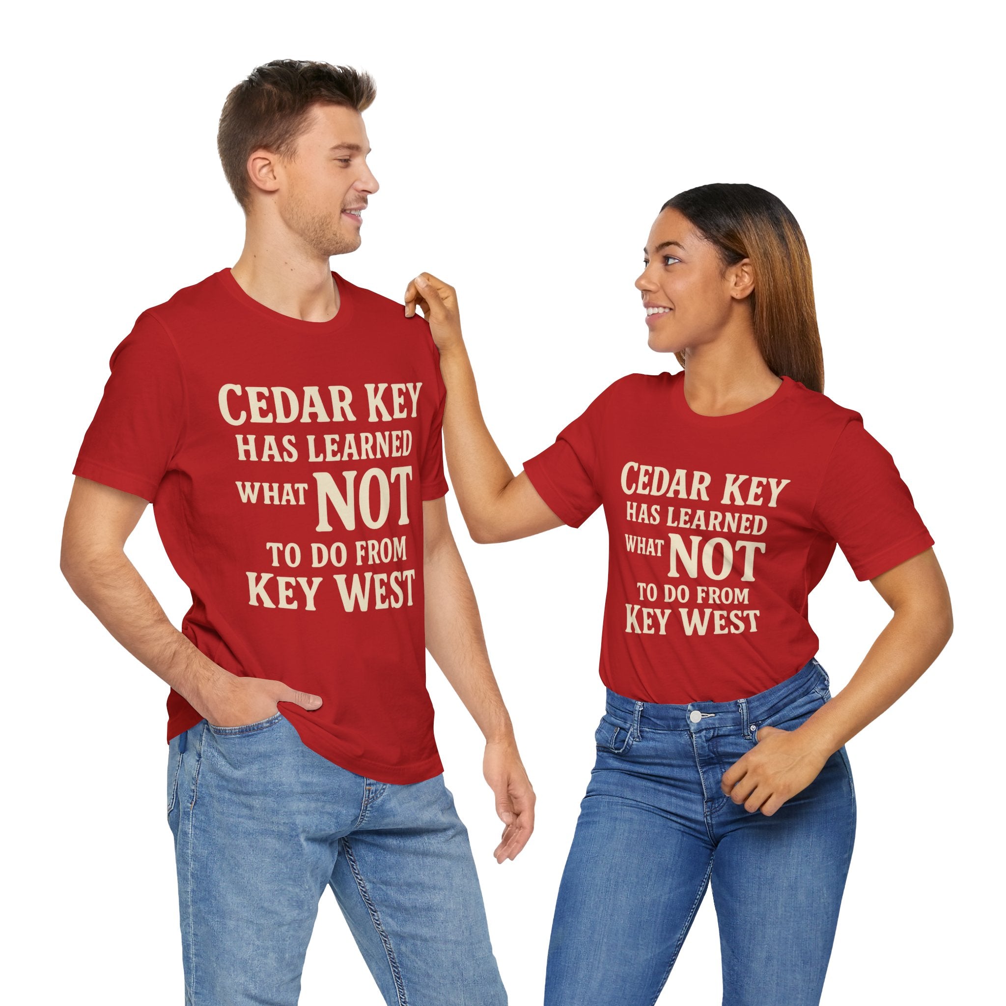Cedar Key vs Key West T-Shirt