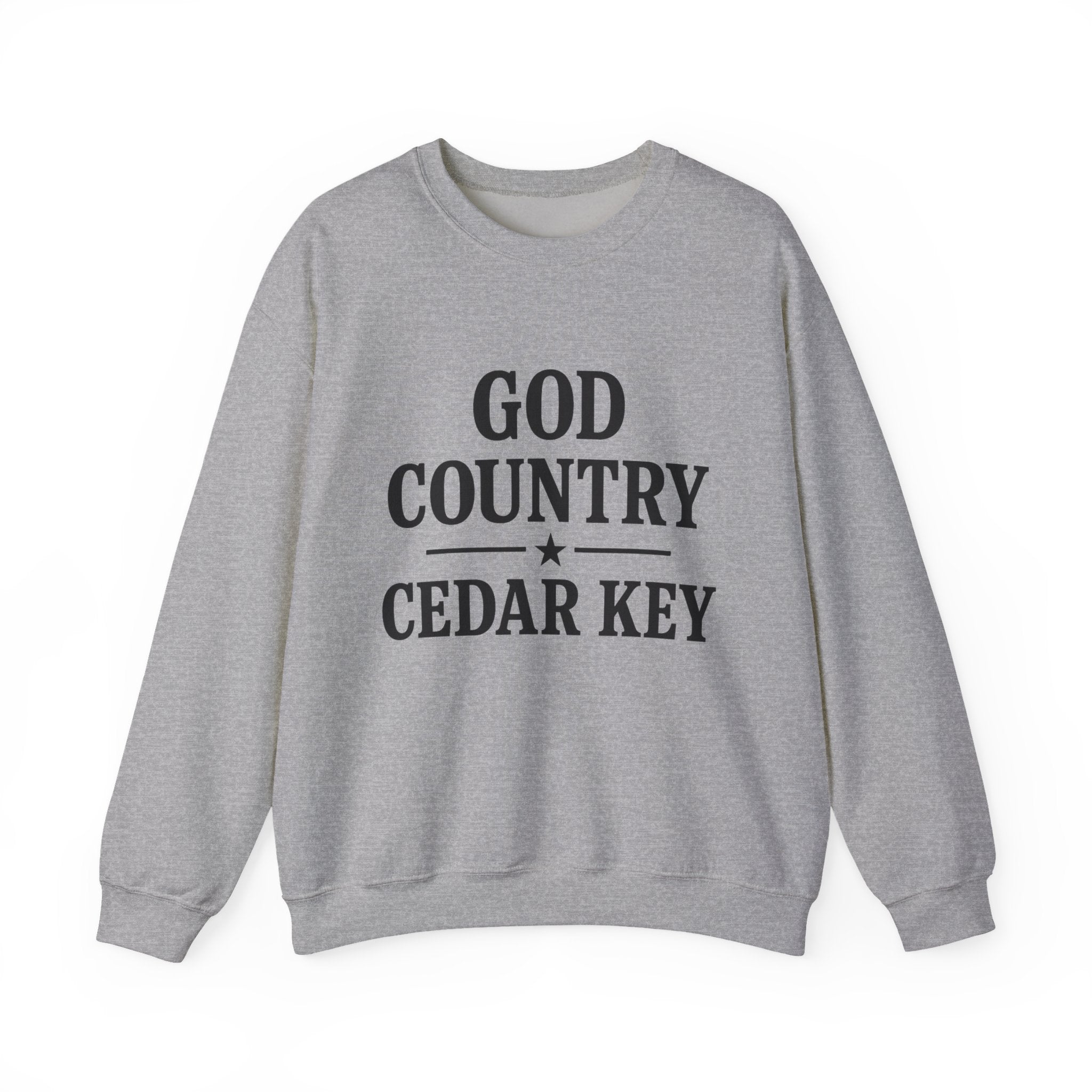 God Country Cedar Key -  Crewneck Sweatshirt