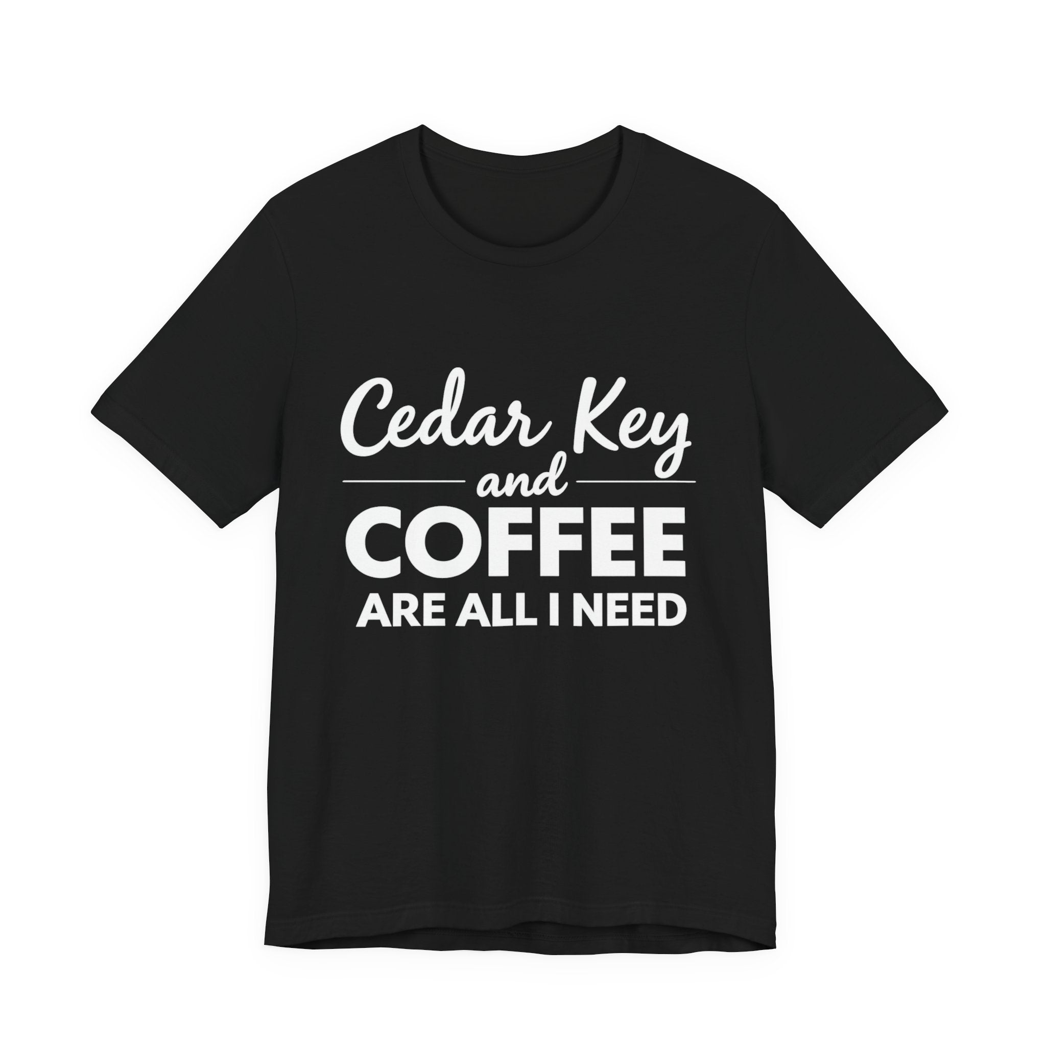 Cedar Key and Coffee T-Shirt