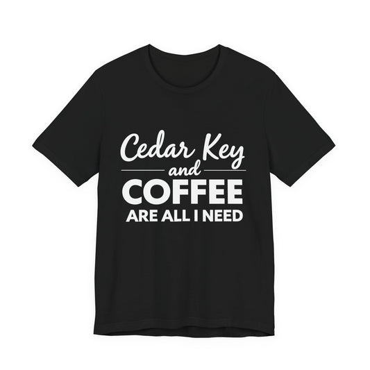 Cedar Key and Coffee T-Shirt