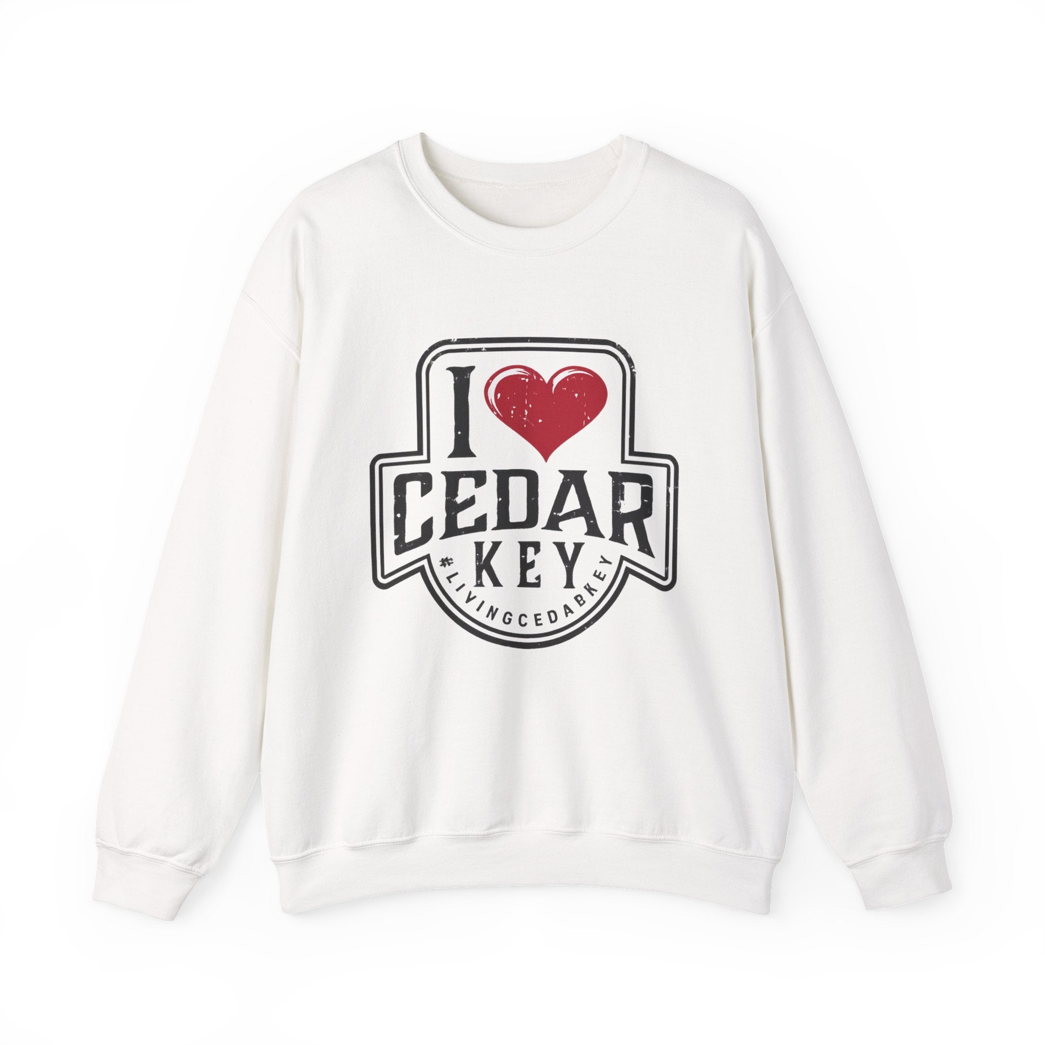 I Love Cedar Key Unisex Sweatshirt