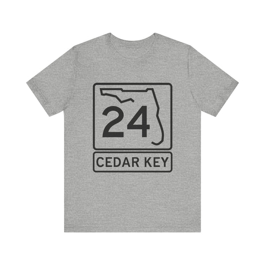 Cedar Key Route 24 Florida T-Shirt