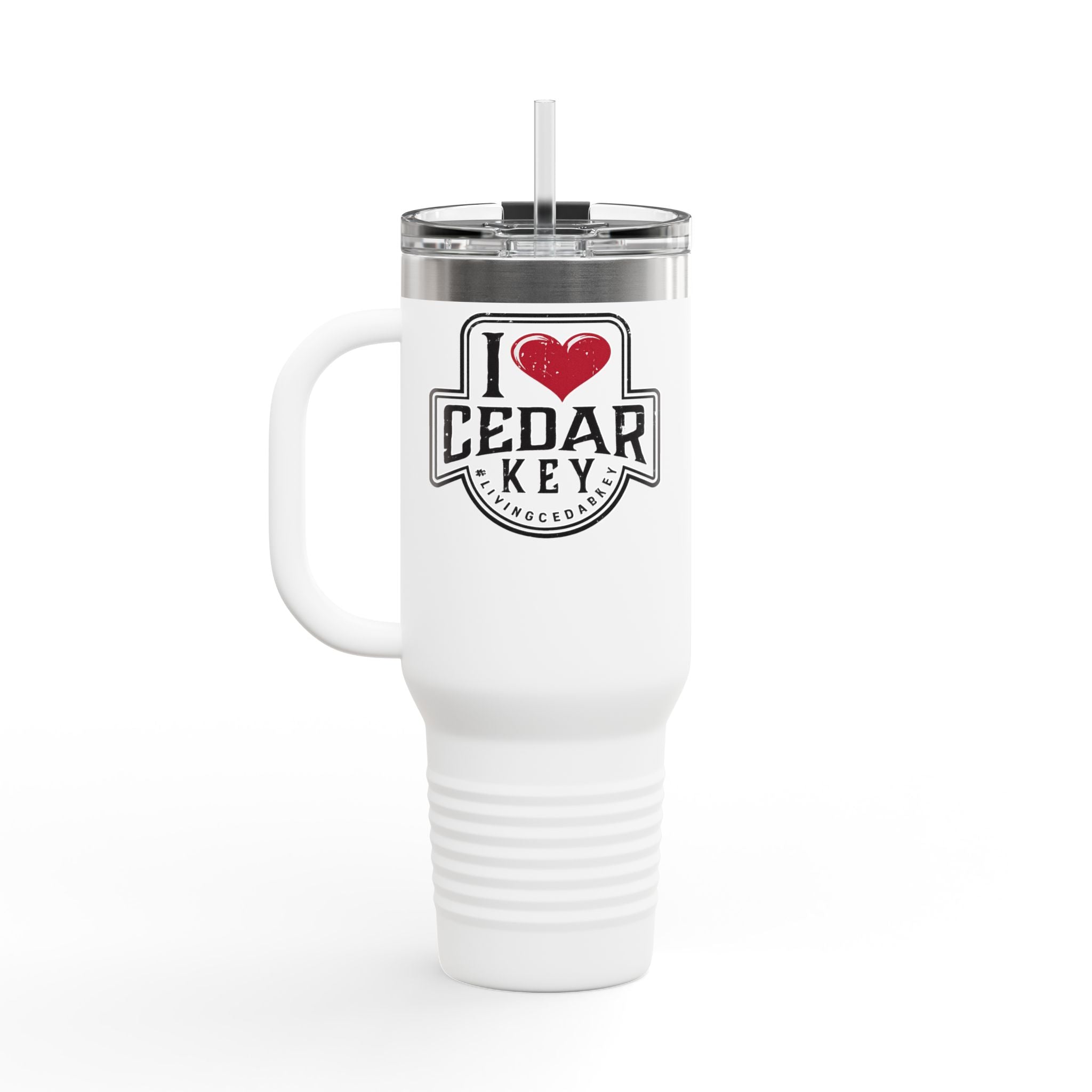 I Love Cedar Key Insulated Travel Mug | 40oz |