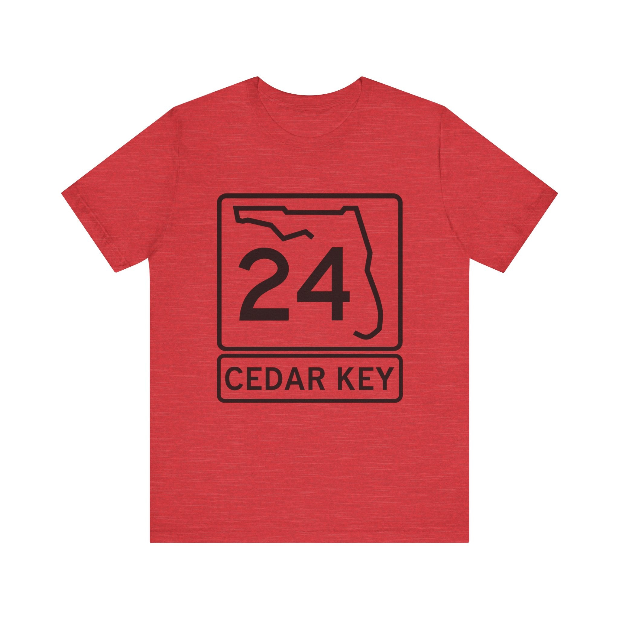 Cedar Key Route 24 Florida T-Shirt