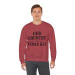 God Country Cedar Key -  Crewneck Sweatshirt