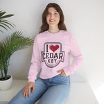I Love Cedar Key Unisex Sweatshirt