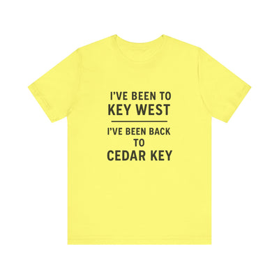 Been Back to Cedar Key Premium T-Shirt